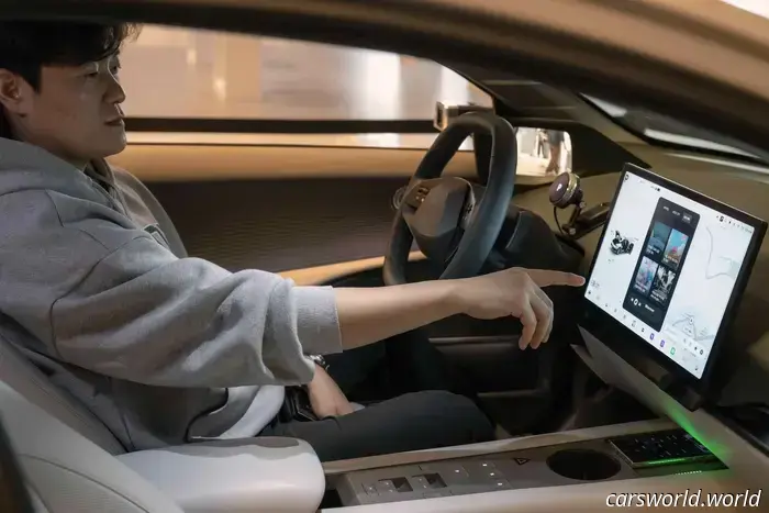 Los Futuros Hyundais Tendrán una Pantalla Estilo Tesla 